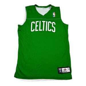 Boston Celtics Jersey Youth Large Green NBA Basketball Alleson Reversible